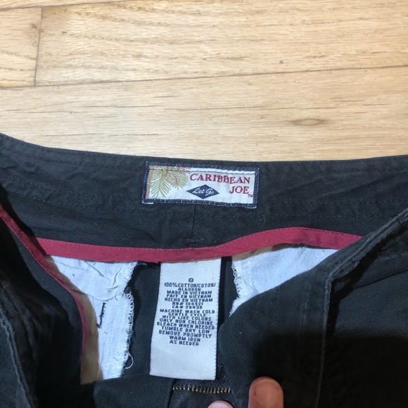 Carribean joe black cargo pants - Picture 3 of 4